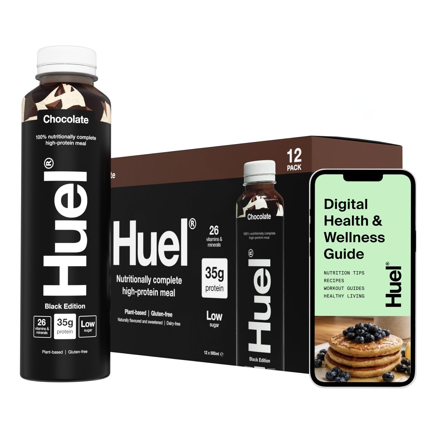 Amazon.com: Huel Black Edition Ready-to-Drink | Meal Replacement